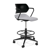 Forbes Industries ASP15A12H## Acton® Caster Base Task Stool Seat Only Upholstered Grade 1