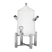 Steelite DW45WWTSS Urn Tempo 5 Gal White & Stainless Steel (Cust3Party Item) (Approx. Lead Time = 3 Weeks)