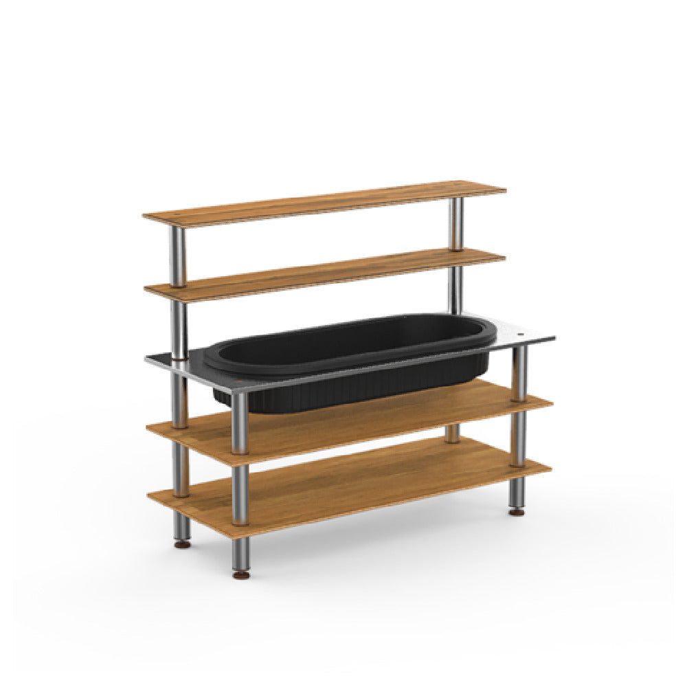 Steelite MGCMLC01BSXF - Pro Back Bar Station, 71.0" X 29.5" X 60.0", Modular