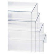 Cal Mil 238 Classic Display Riser Stair-step Design Set Of 4