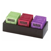 Cal Mil 1246-96 Midnight Bamboo Packet Display 9-1/2"W X 4-1/2"D X 2-1/4"H (3) Slot