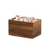 Cal-Mil 23842-6-78 Sydney Box 6.5"W X 10"D X 6"H Walnut
