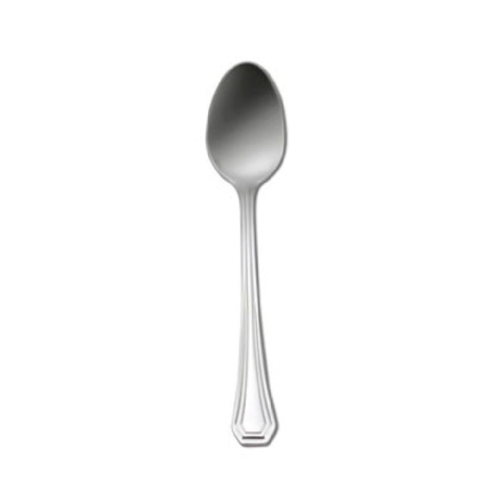 1880 Hospitality T246STSF Oneida® Teaspoon 6-3/8" Incised Lines Along Handle Perimeter