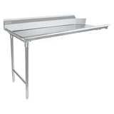 Empura ECDT60L - Clean Dishtable, 60"W X 30"D X 41.5"H, Straight Design