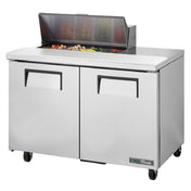True Refrigeration TSSU-48-08-HC Sandwich/Salad Unit (8) 1/6 Size (4"D) Poly Pans