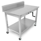 John Boos LT6R5-3048SSW-C ADA Work Table With Adjustable Height 48"W X 30"D