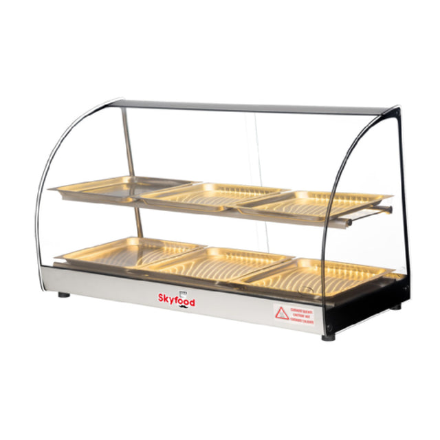 Skyfood Equipment FWD2-33-6P Food Warmer Display Case Countertop 33"W