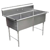 GSW USA SH24242N Sink Two Compartment 54-1/4"W X 30"D X 45"H