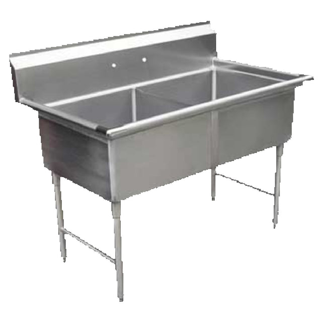 GSW USA SE18182N Sink Two Compartment 42-1/4"W X 24"D X 45"H