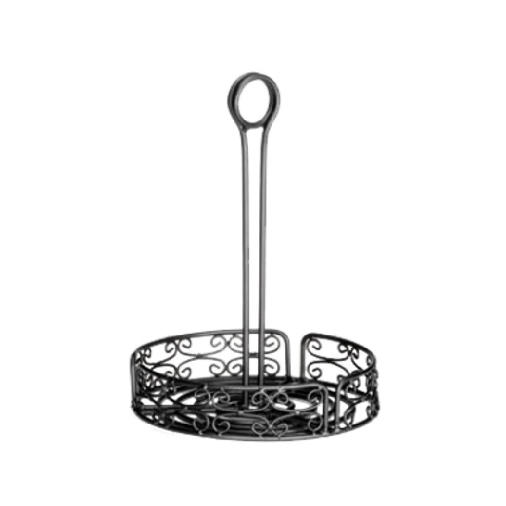 TableCraft Products BK2679 - Mediterranean Versa Rack™, 7-1/4" Dia. X 10"H, Built-in Merchandising Ring