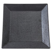 Yanco DB-510 Diamond Black Plate 10"L X 10"W X 1-1/8"H Square