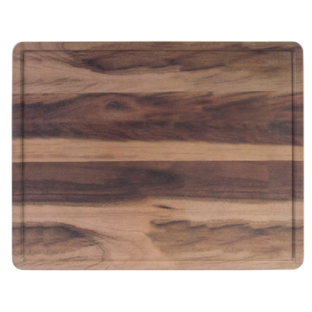 Elite Global Solutions M1215RCFP-HW Melamine Serving Board 15" X 12" X 1/2"H Rectangular