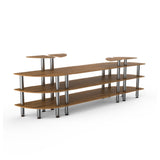 Steelite MGCMLB02BSXF - Classic Curved Buffet Station, 130.0" X 29.5" X 47.0", Modular