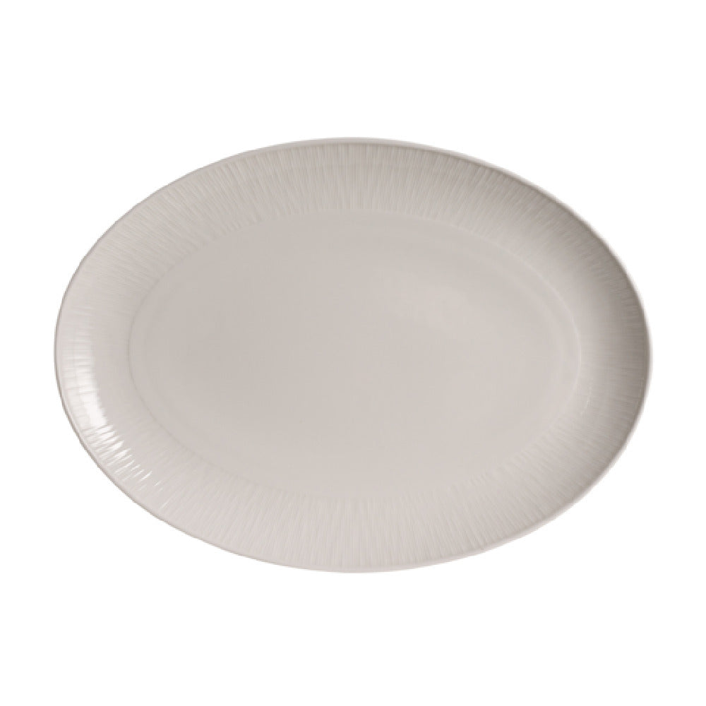 Steelite 4422RF044 Oval Coupe Platter 9.0" X 6.375"Lucia Folio
