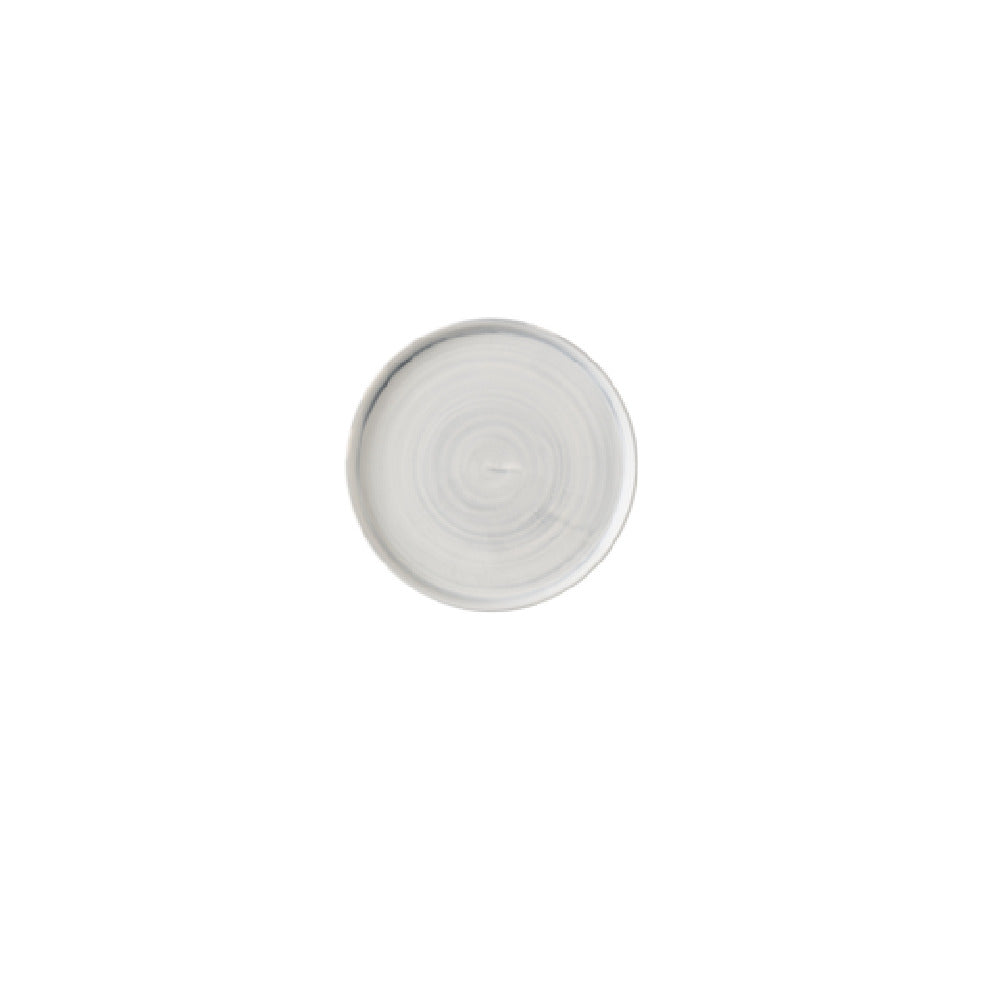 Churchill China CSGYWP211 - Grey Walled Plate, 8.25", Churchill® Super Vit
