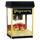 Gold Medal 2408BKG - Fun Pop Black & Gold Popper, Electric, Countertop