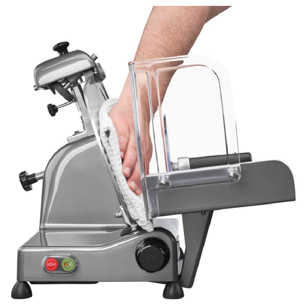 Waring WCS250SV - Commercial Food Slicer, Electric, 10" Tempered Chrome Blade