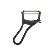 Mercer Culinary M33076BKB Angled Y Peeler Black Textured Polypropylene