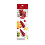 Louis Tellier 907990210 Confetti Cutter Red (set Of 2)