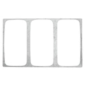 Hubert 72939 - Cold Tile, For 1/3-size Contemporary Pans, 3-compartment