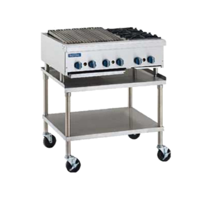 Royal Range Of California RRB-24OB4_NAT Charbroiler/Hotplate Gas Countertop