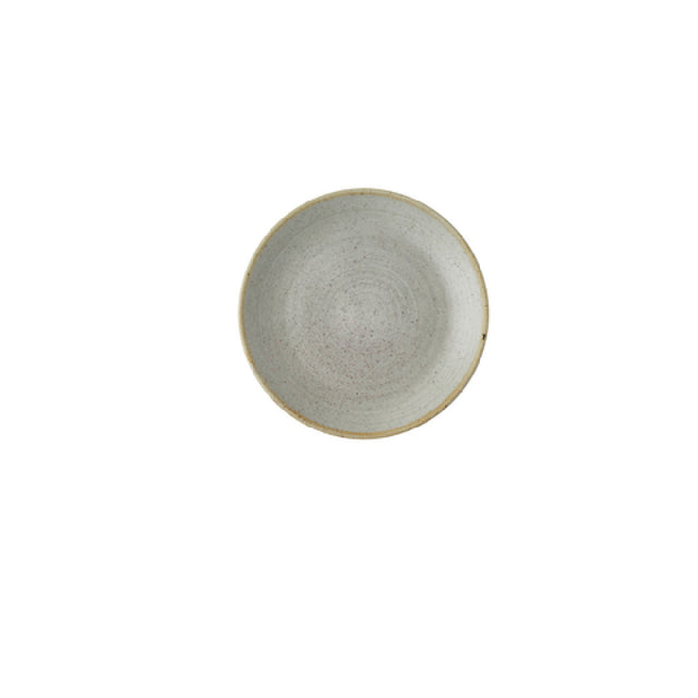 Churchill China SRGYEVP61 Coupe Plate 6.5" Dia. Raw Grey Evolve
