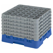 Cambro 36S1214168 Camrack® Glass Rack With (6) Soft Gray Extenders Full Size