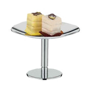 BauscherHepp 06.0475.6040 Petit-Fours-Stand 6" Dia. X 4"H" 18/10 Stainless Steel