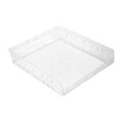 Quantum QSB122CLCS - Economy Shelf Bin, Nesting, 16-1/8"W X 17-7/8"L X 4"H