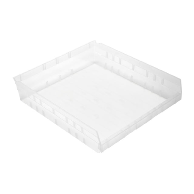 Quantum QSB122CLCS - Economy Shelf Bin, Nesting, 16-1/8"W X 17-7/8"L X 4"H