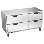 Beverage Air UCFD60AHC-4 Undercounter Freezer Two-section 60"W