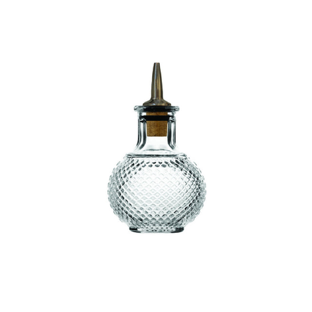 Hospitality Brands HGL10002-006 - Legend Glassware - Nomad Bitters Bottle, 3.75 Oz.