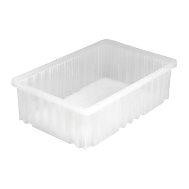 Quantum DG92050CLCS - Dividable Grid Container, 16-1/2"L X 10-7/8"W X 5"H, Clear