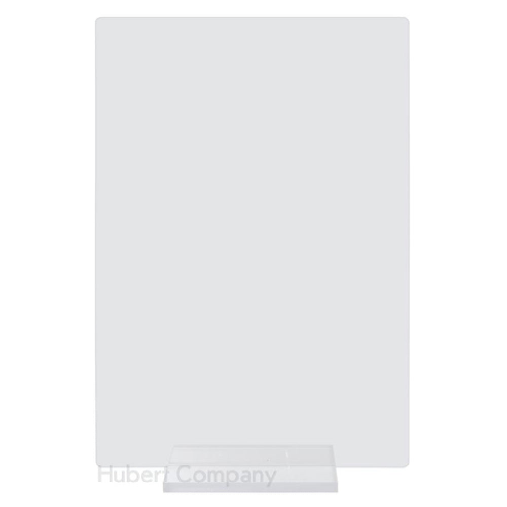 Hubert 63174 - Safety Shield, 23-3/4"W X 6"D X 29-3/4"H, Countertop