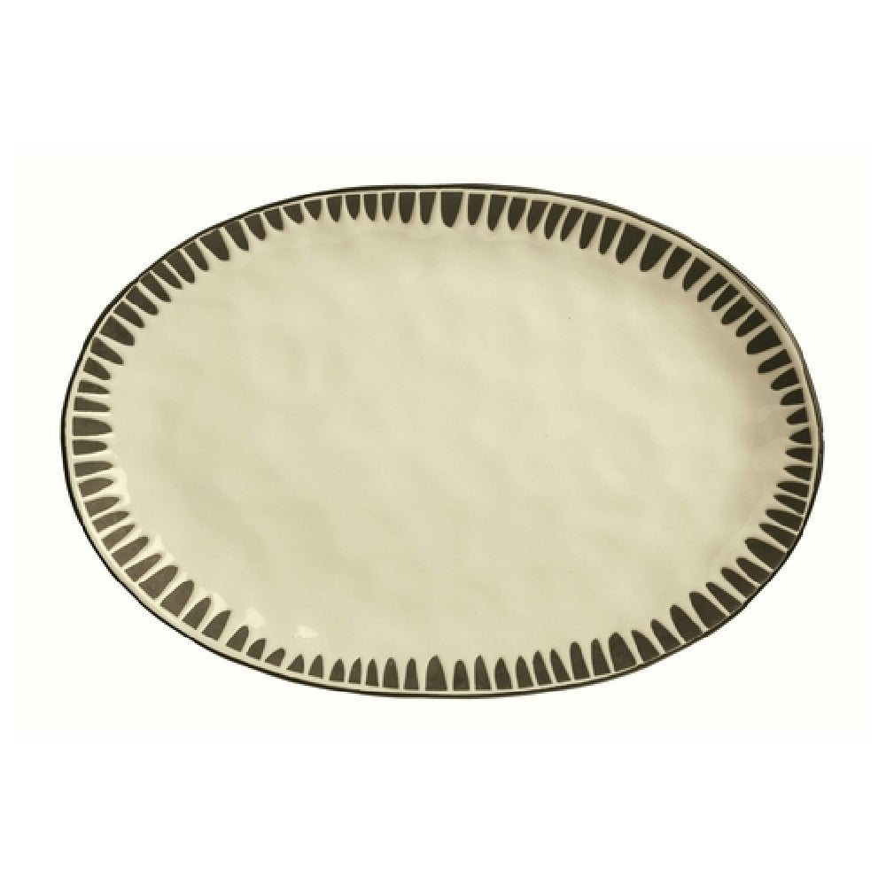 Libbey DULCET-4C (Formerly World Tableware) Platter 12-5/8"L X 8-5/8"W Oval