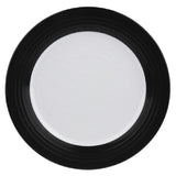 Elite Global Solutions D897GM-BW Plate 9" Dia. X 1"H Round