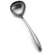A stainless steel soup ladle with a deep, round bowl and a long, slightly curved handle, shown on a white background. Part of the Dalton Collection Soup Ladle range, it’s dishwasher safe and perfect for serving soups or stews.