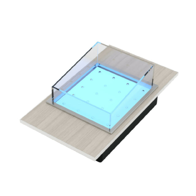 Bon Chef NX-14-SD-S-O Nexus Counter With Built In Seafood Display 1/4 Size 17.75" X 31.5"