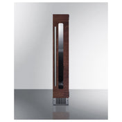 Summit SWC008PNR - Undercounter Wine Cellar, 6" Wide, Built-in