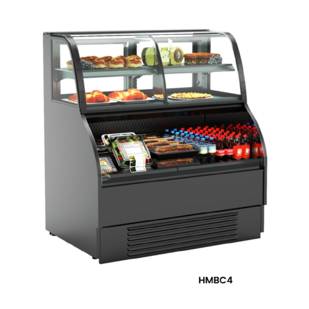 Structural Concepts HMBC6 Harmony® Service/Self-Service Bakery Merchandiser 75-3/8"W X 34-1/8"D X 56-1/4"H