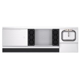 Krowne KR24-W72A-10 Royal Series Underbar Ice Bin/Cocktail Station With Blender Station & Drainboard