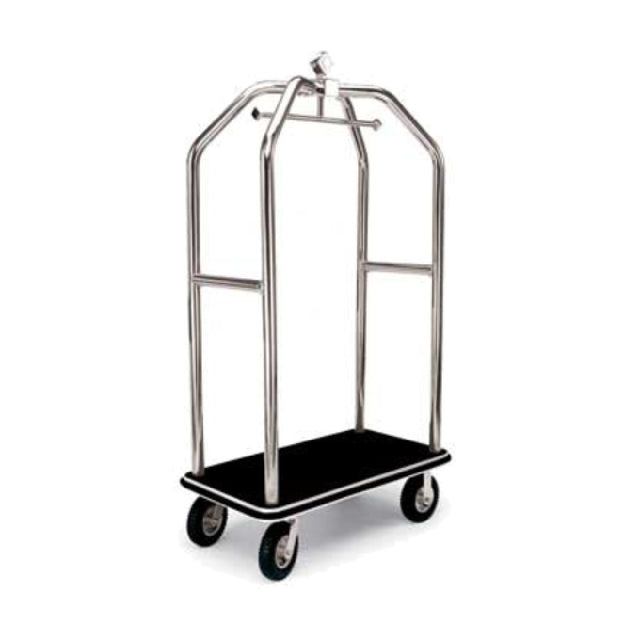 Forbes Industries 2510 Specialty Luggage Cart 2" Dia. Tubular Superstructure (2) 2" Dia. Push Bars