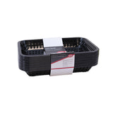 TableCraft Products C1077BK - Cash & Carry Grande Baskets, 10-3/4" X 7-3/4" X 1-1/2"