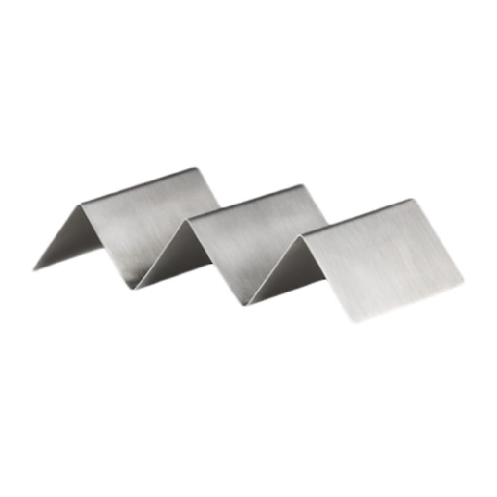 Steelite 7600CV007 Taco Holder Satin (For 2 Or 3) 6.125" X 3.25" X 1.25" Creations Metal