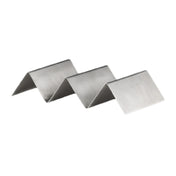 Steelite 7600CV007 Taco Holder Satin (For 2 Or 3) 6.125" X 3.25" X 1.25" Creations Metal