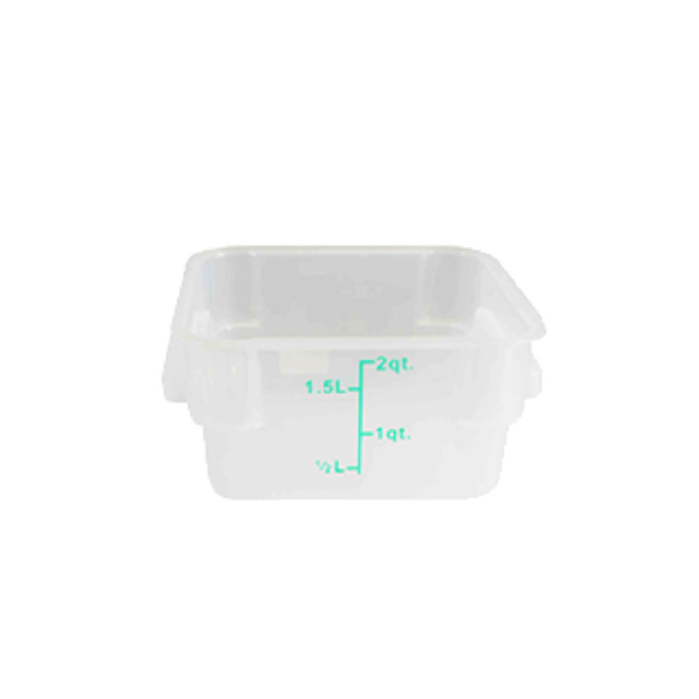 Thunder Group PLSFT002TL Food Storage Container 2 Quart Square