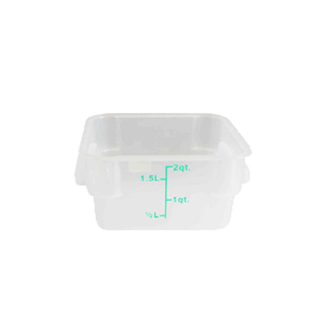 Thunder Group PLSFT002TL Food Storage Container 2 Quart Square