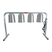 Hubert 207649 - Kratos 31M-008 Commercial Freestanding Heat Lamp, (4) Bulbs, Adjustable Height