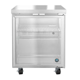 Hoshizaki UF27B-GLP01 - Steelheart Series Undercounter Freezer, Reach-in, One-section