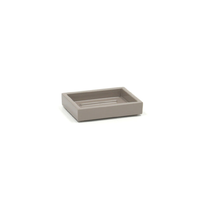 FOH RSD010BET13 Soap Dish 3.25"W X 4.25"D X 0.75"H Rectangular